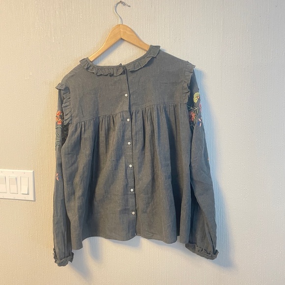 Embroidered Zara Top - Picture 2 of 3